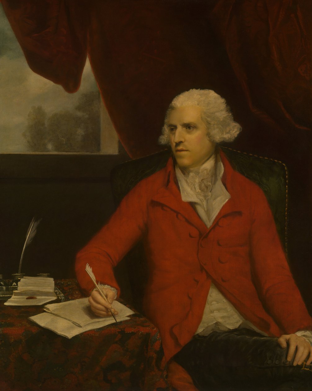 Thomas Rumbold爵士，公爵，1788年。 作者 约书亚·雷诺兹爵士