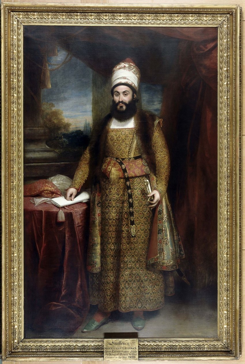 Mirza Abul Hasan Khan Ilchi肖像1776-1846 作者 威廉·比奇爵士
