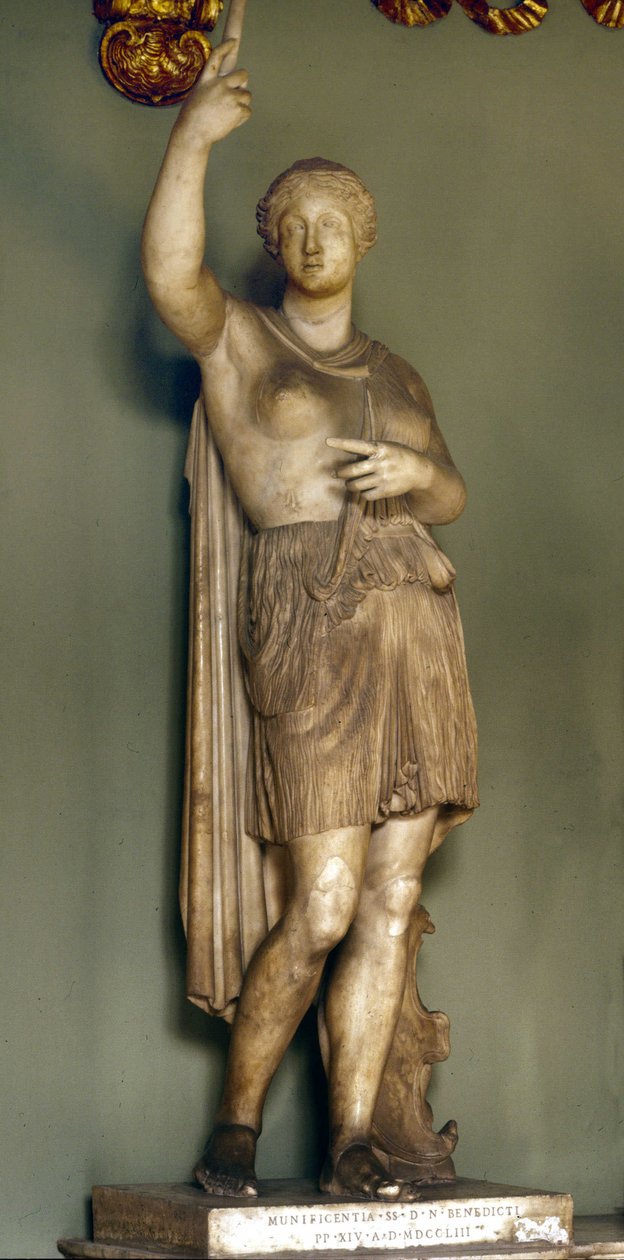 亚马逊由雕塑家 Scopas（或 Skopas）设计。 罗马，Musei Capitolini。 作者 斯科帕斯斯科帕斯