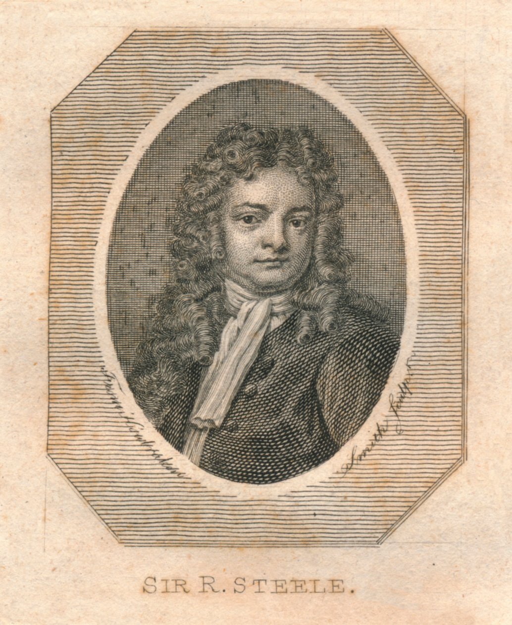 R. Steele爵士"，约1800年。 作者 史密斯