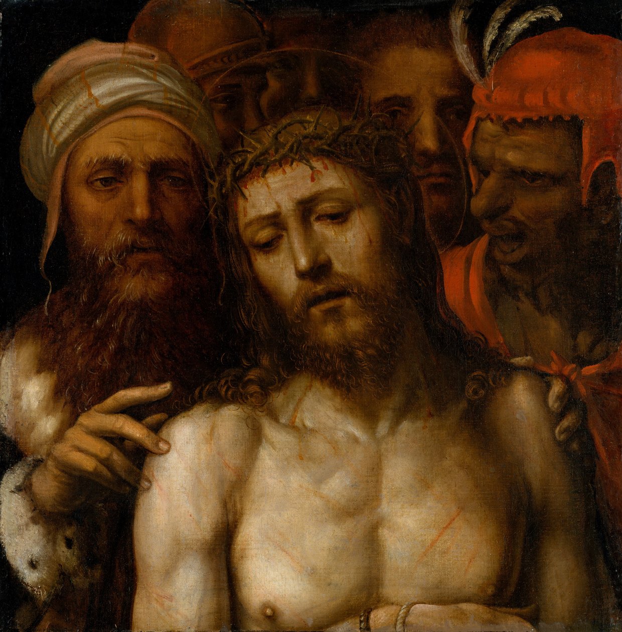 基督献给人民Ecce Homo，ca。 1540-49。 作者 索多玛