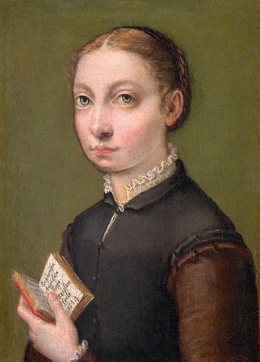 自画像 作者 Sofonisba Anguissola