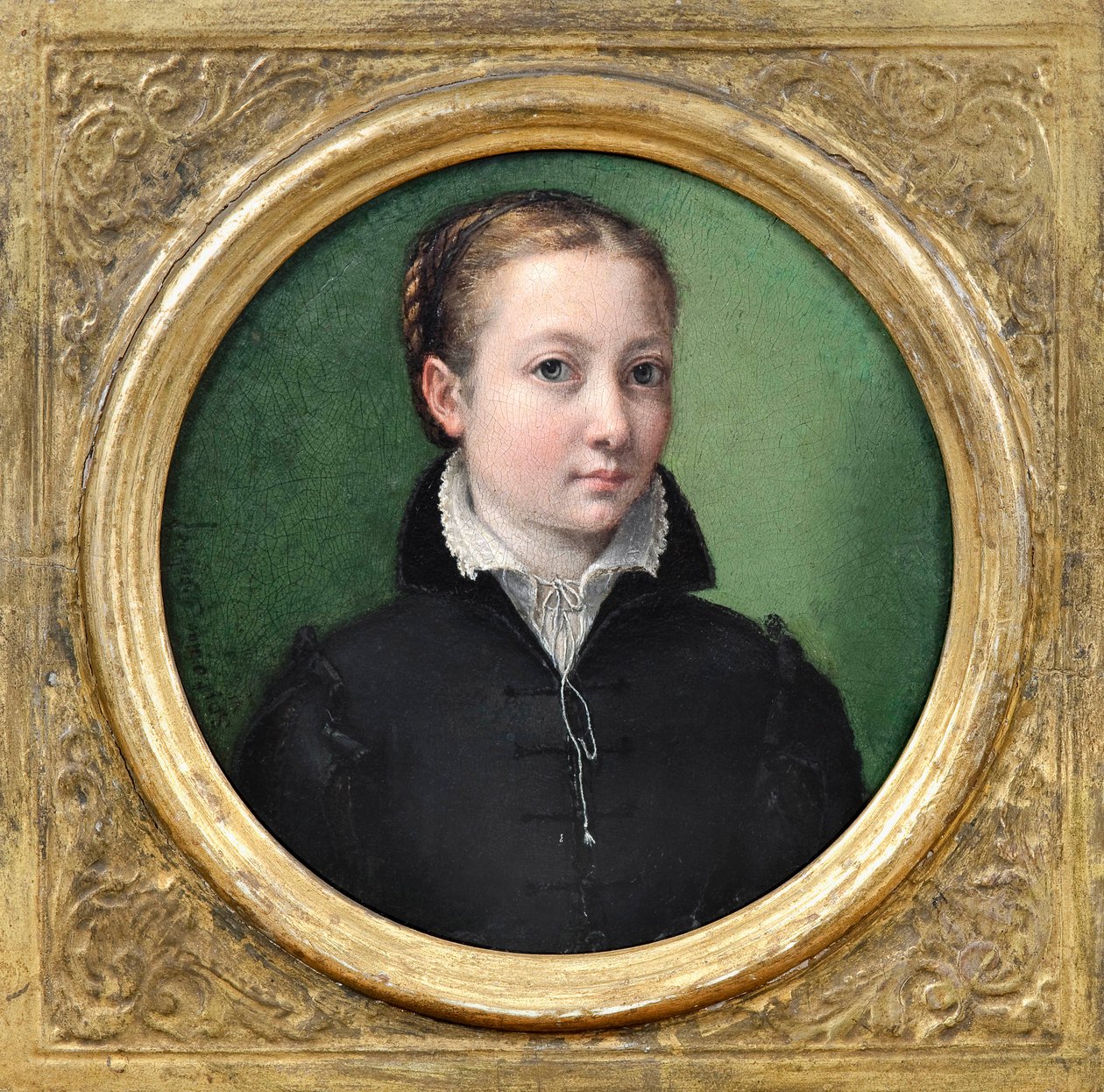 "自画像" 索福尼斯巴-安吉索拉（约1532-1625）的画作 作者 Sofonisba Anguissola