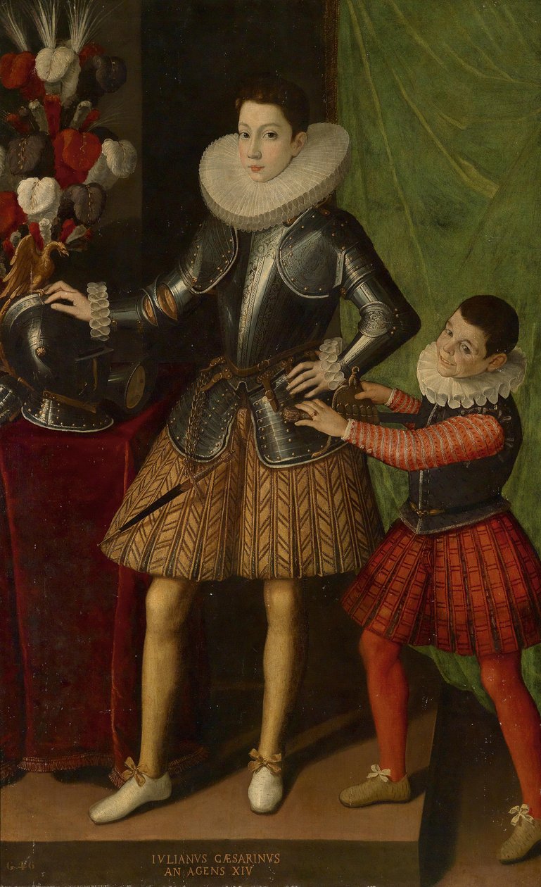朱利亚诺·塞萨里尼（Giuliano Cesarini），1466年至1510年，年龄14岁，约1586年 作者 Sofonisba Anguissola
