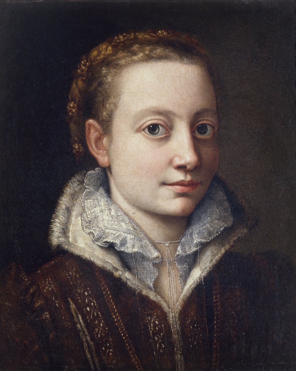 Self-portrait 作者 Sofonisba Anguissola