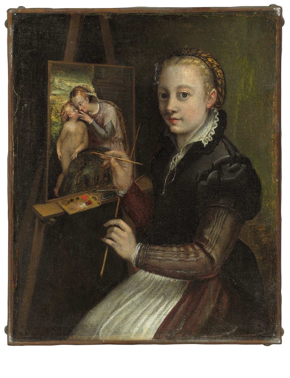 自画像 作者 Sofonisba Anguissola