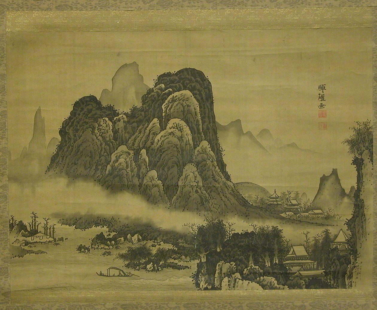 约山风景1761-63。 作者 曾我翔博