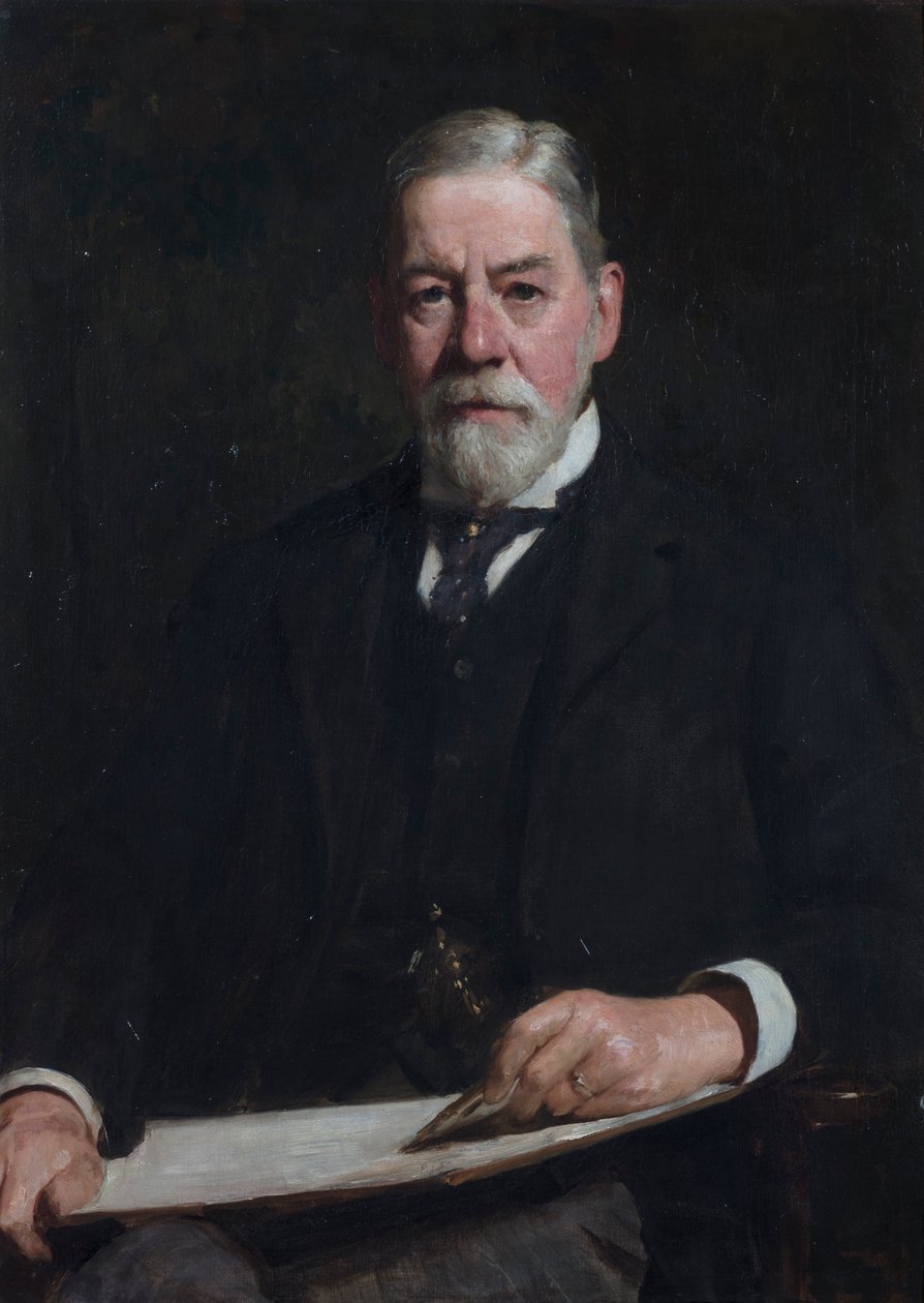 托马斯·格雷厄姆·杰克逊爵士肖像，约1896年 作者 所罗门·约瑟夫·所罗门