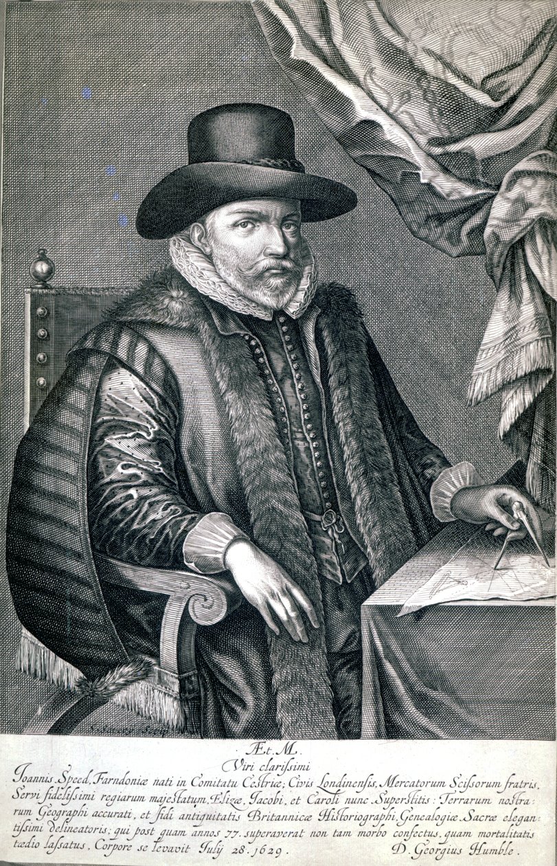 John Speed，由George Humble出版，1632年 作者 所罗门·萨维里