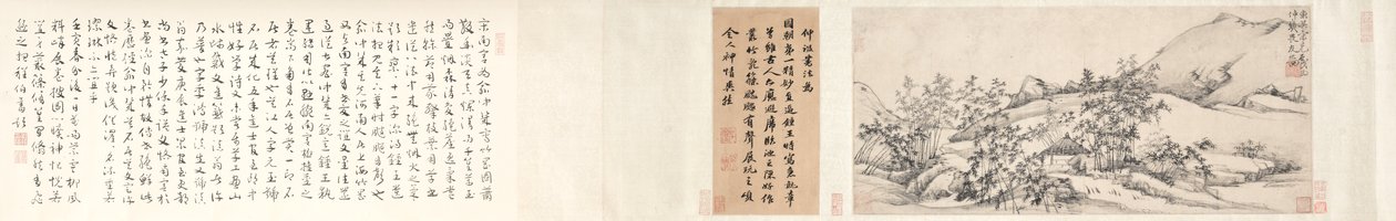 竹林景观 作者 宋克