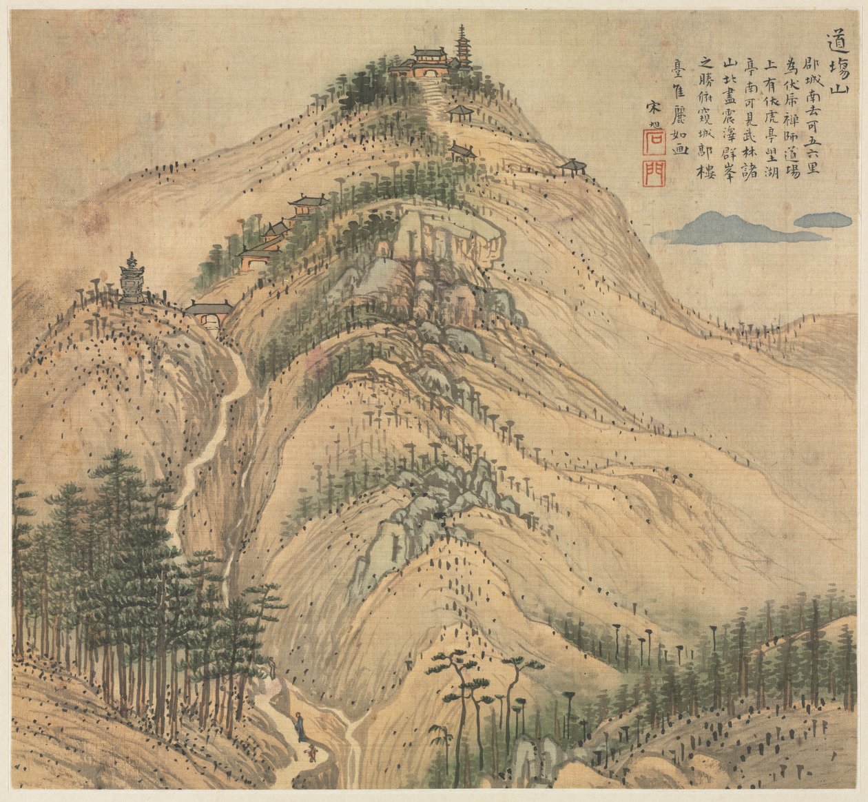 Mt. Daochang, 1500s.  作者 宋旭