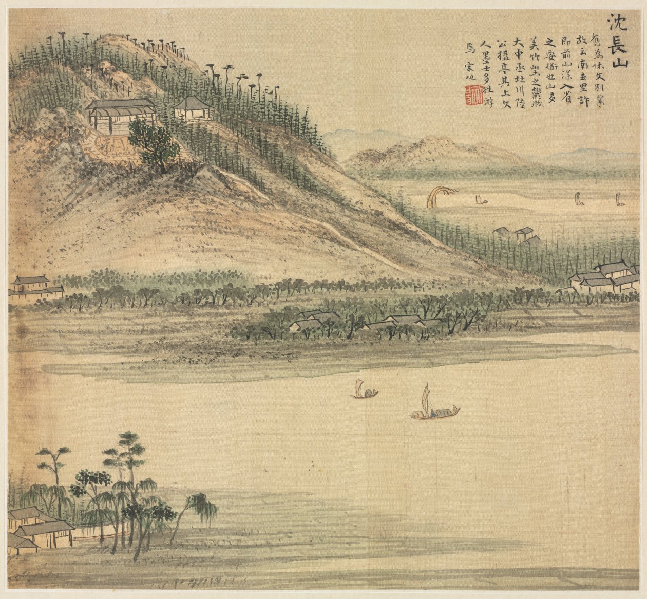 Mt. Shenchang, 1500s.  作者 宋旭