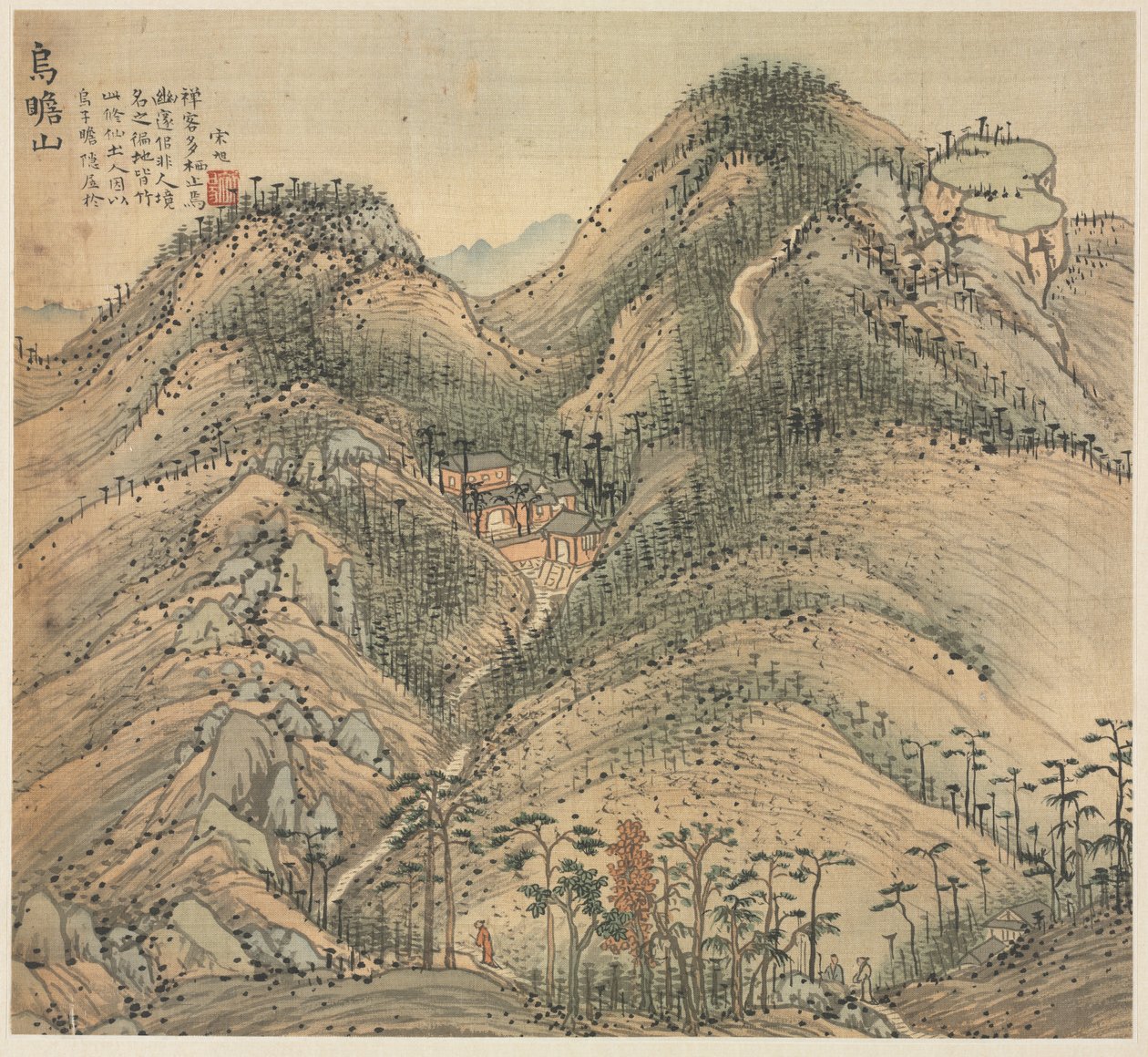 Mt. Wuzhan, 1500s.  作者 宋旭