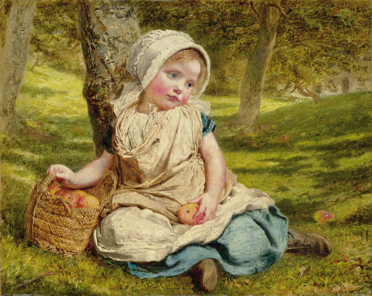 意外收获（布面油画） 作者 索菲·安德森（Sophie Anderson）