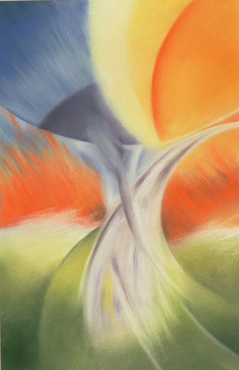 狂喜，2000 年（纸上粉彩画） 作者 苏菲·哈克