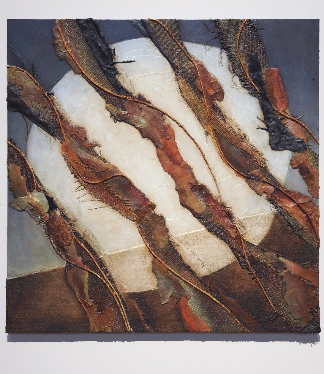 牧羊人》，2007 年（画板、麻布、绳索、皮革、纸张、颜料） 作者 苏菲·哈克