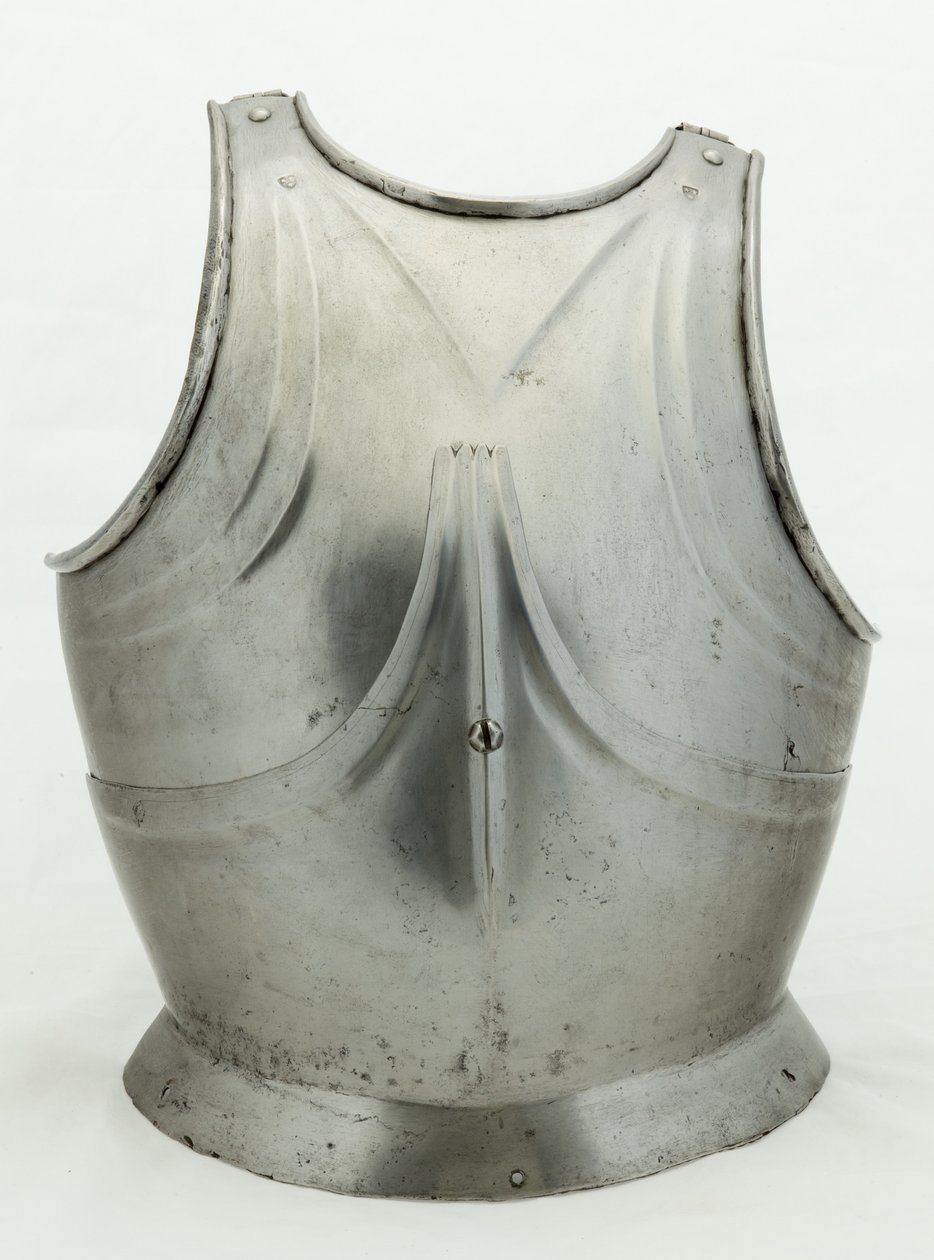 带标语牌的胸甲，c.1490（钢） 作者 南德学校