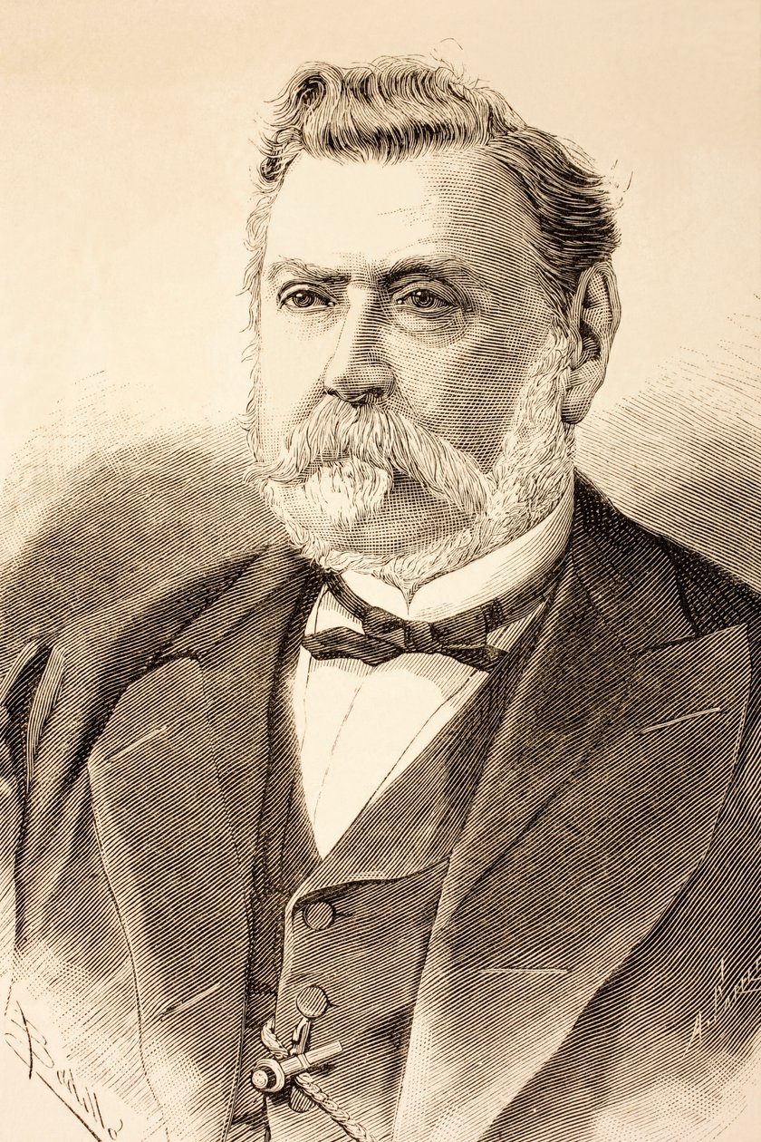 Antonio Rodrigues Sampaio，来自1881年的“西班牙和美国插图” 作者 西班牙语学校