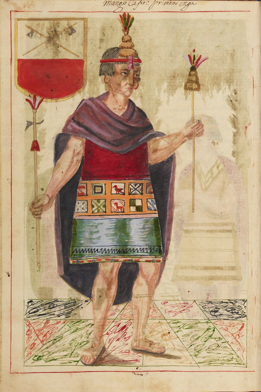 Manco Capac，1616 作者 西班牙语学校