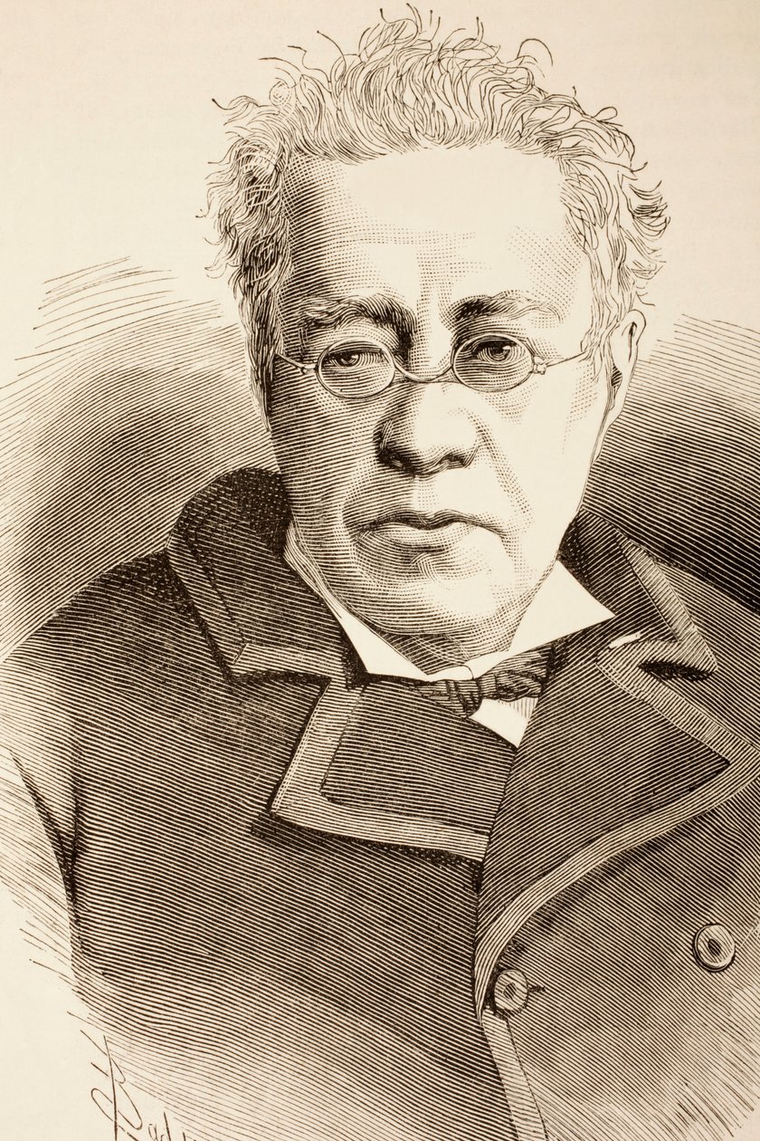 Manuel Orozco和Berra，来自1881年的“La Ilustracion Espanola y Americana” 作者 西班牙语学校