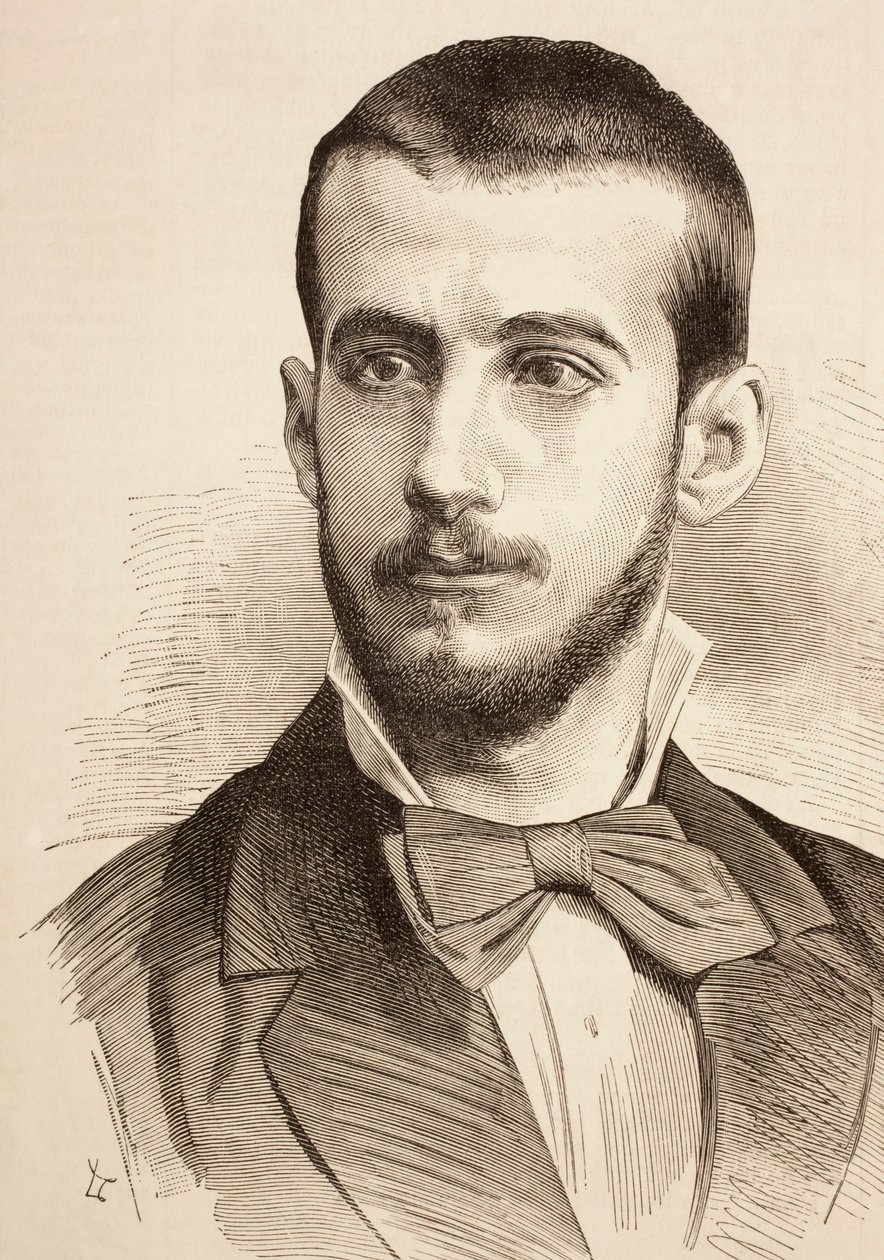 Marcelino Menendez y Pelayo，来自1881年的“西班牙和美国插画” 作者 西班牙语学校