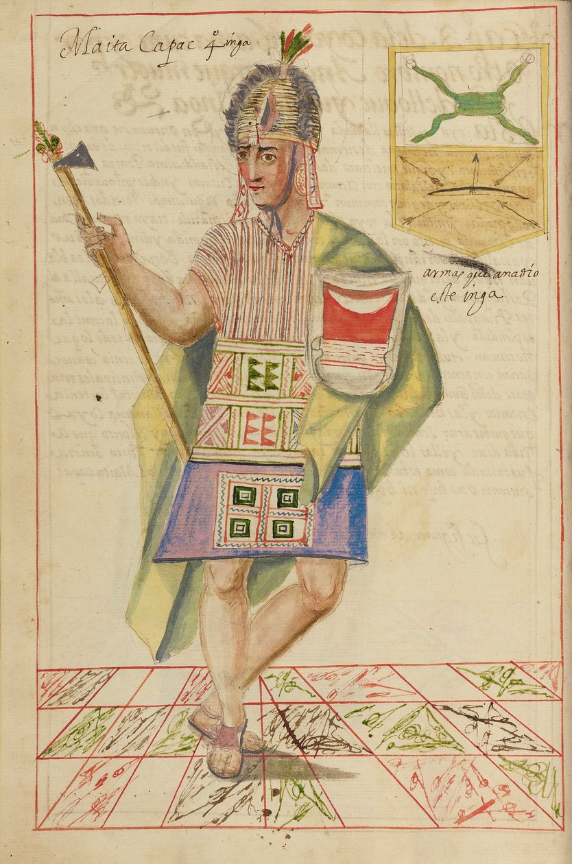 Mayta Capac，1616 作者 西班牙语学校