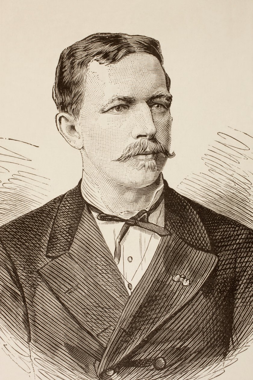 Oscar Lentz，来自1881年的“西班牙和美国插图” 作者 西班牙语学校
