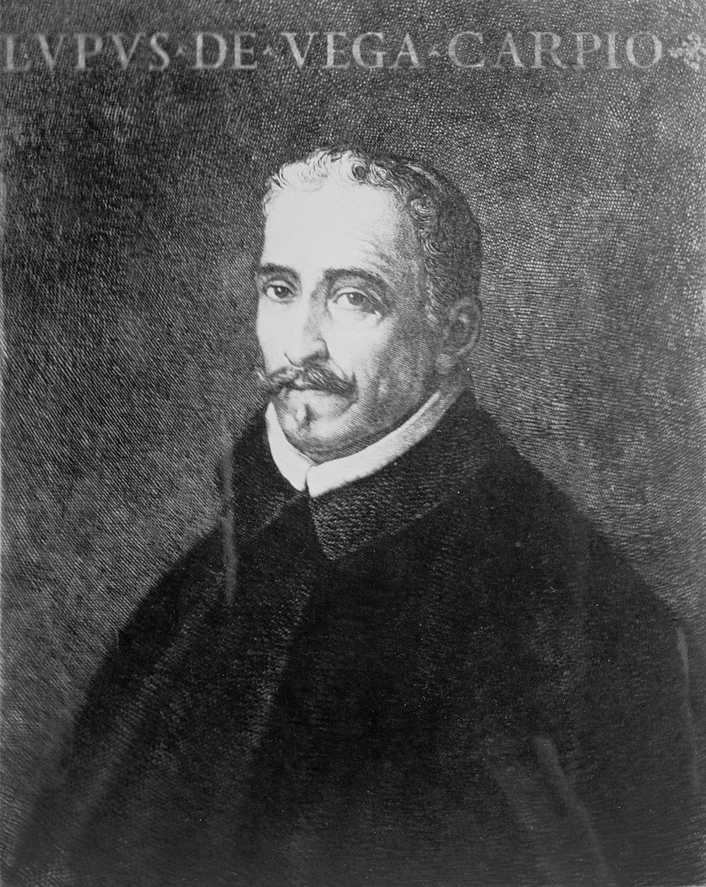 Lope Felix de Vega Carpio的肖像（1562-1635） 作者 西班牙语学校