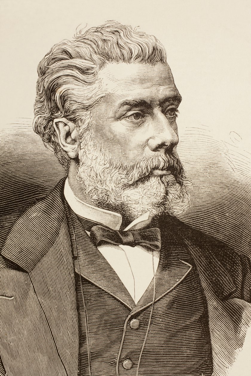 Victor Balaguer，来自1881年的“西班牙和美国插图” 作者 西班牙语学校
