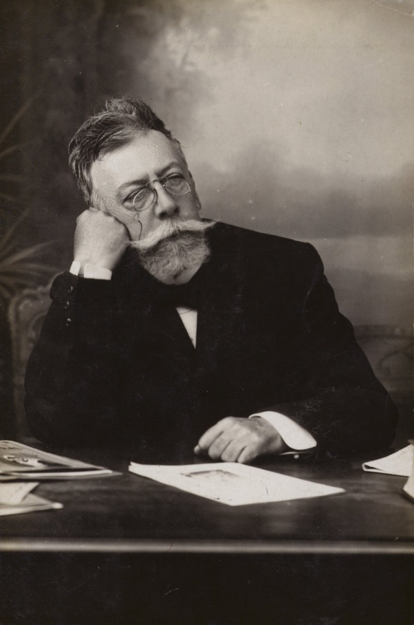 安吉尔-吉梅拉（1845-1924），西班牙戏剧家（黑白照片） 作者 西班牙摄影师
