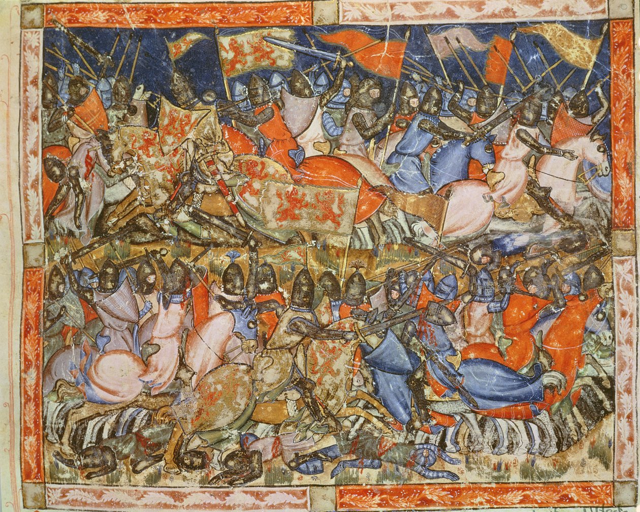 Fol.39r来自Codex Benito Santa Mora的Hector的漏洞利用 作者 西班牙语学校