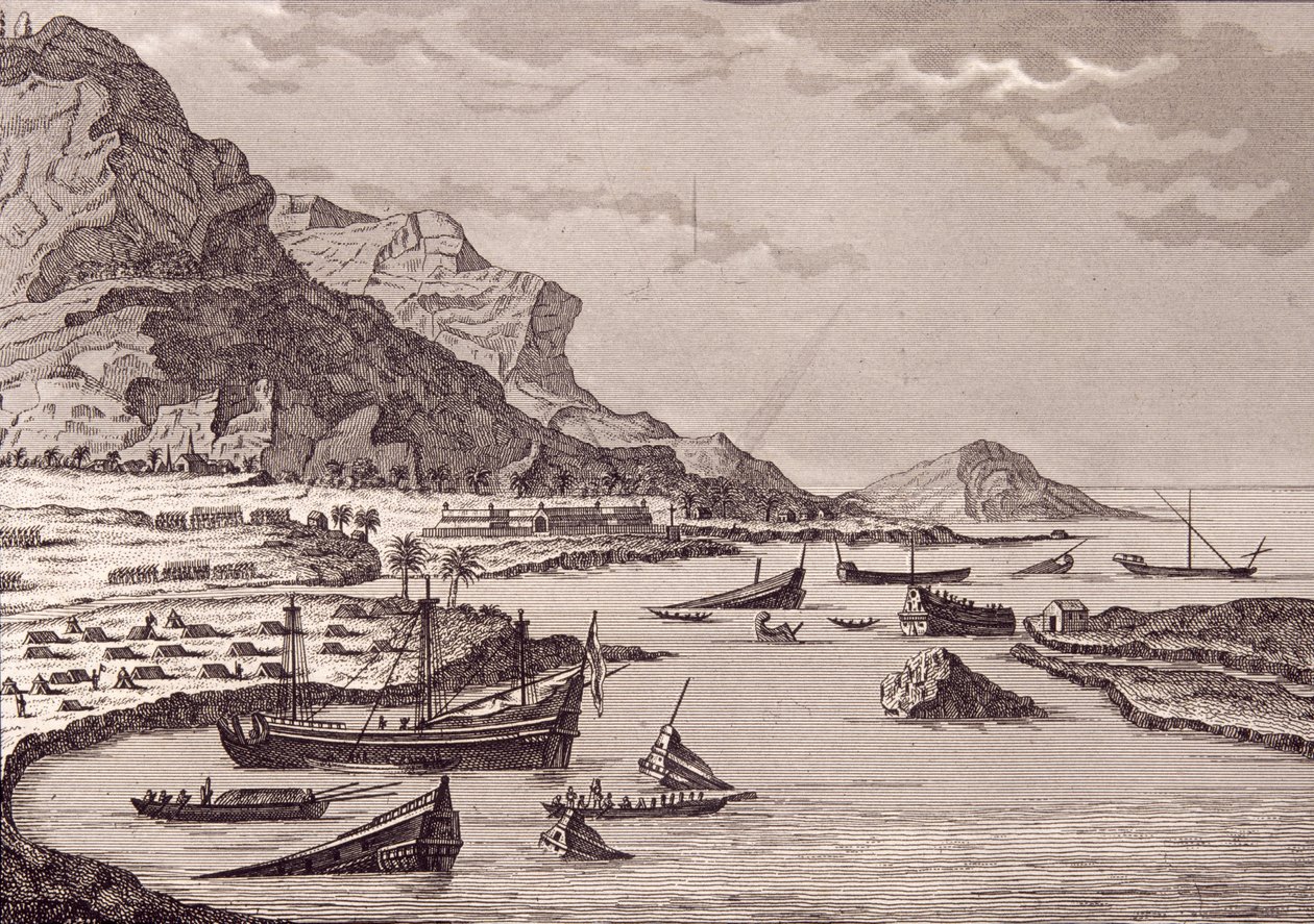 赫尔南·科尔特斯（1485-1547）命令他的船只沉没，墨西哥，1519年7月 作者 西班牙语学校