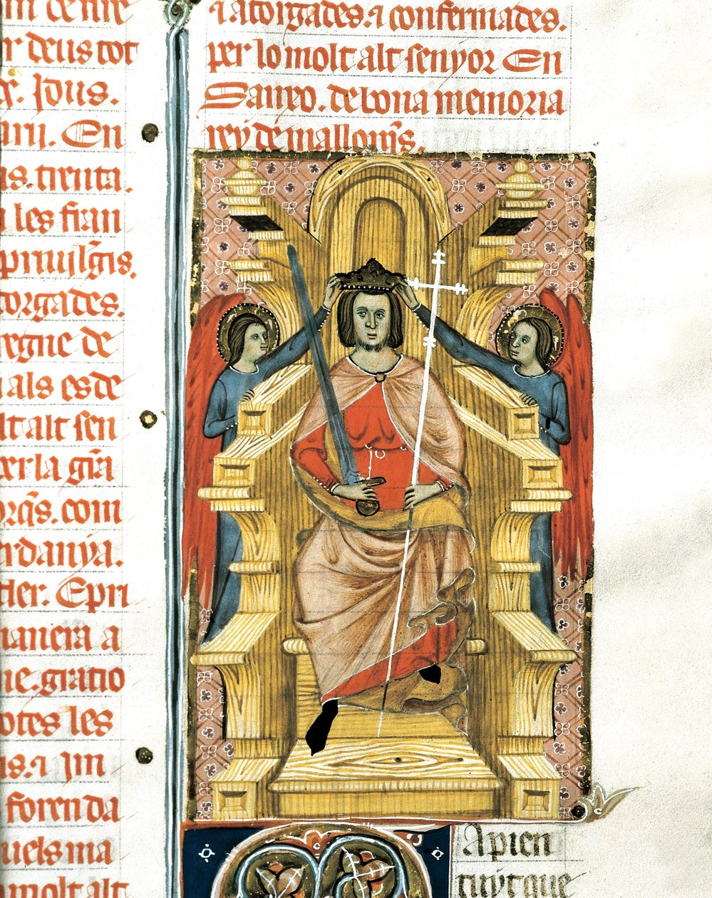 Portrait of James III (Jaime III de Mallorca 作者 西班牙语学校