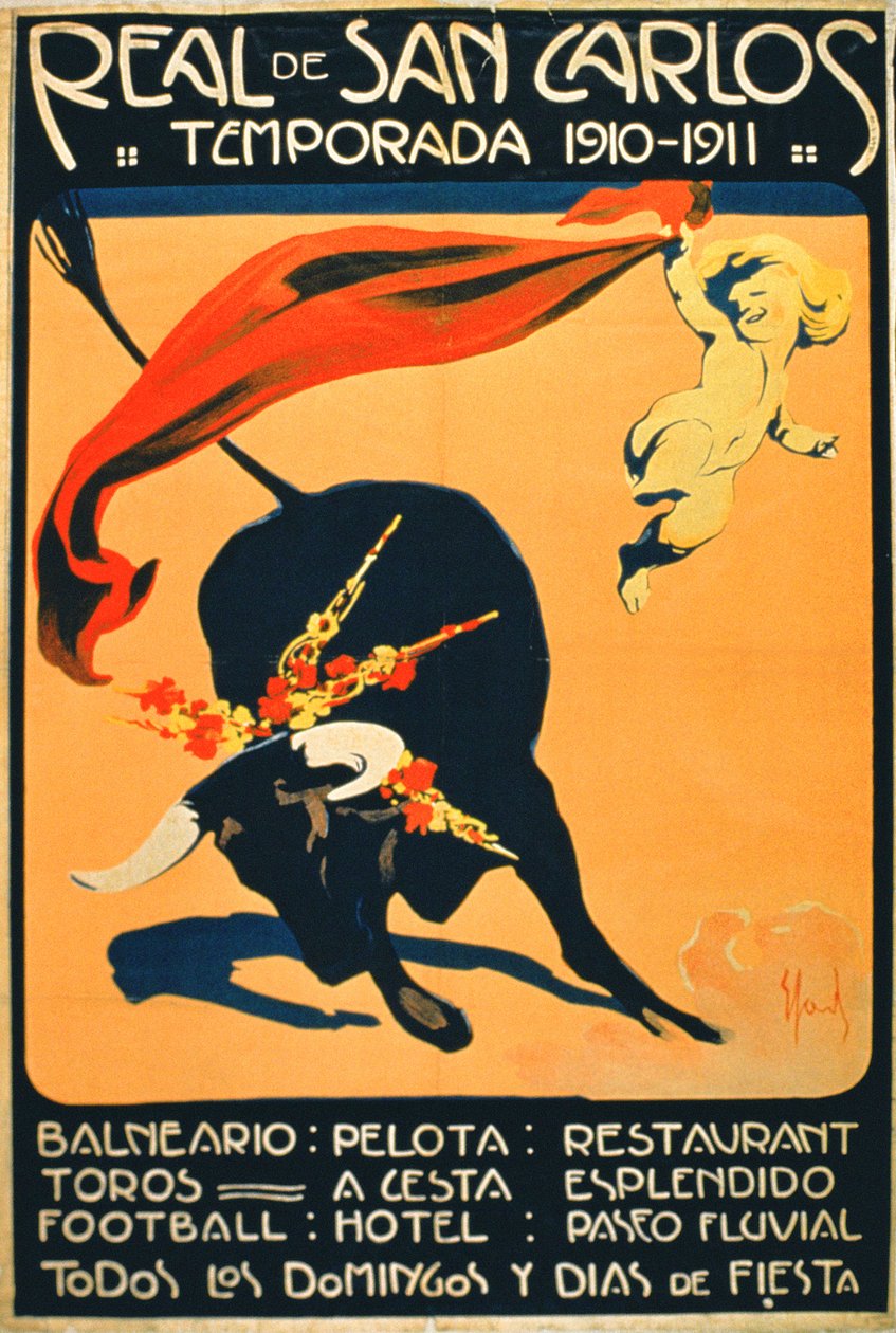 圣卡洛斯皇家宫殿 "活动宣传海报 作者 西班牙语学校