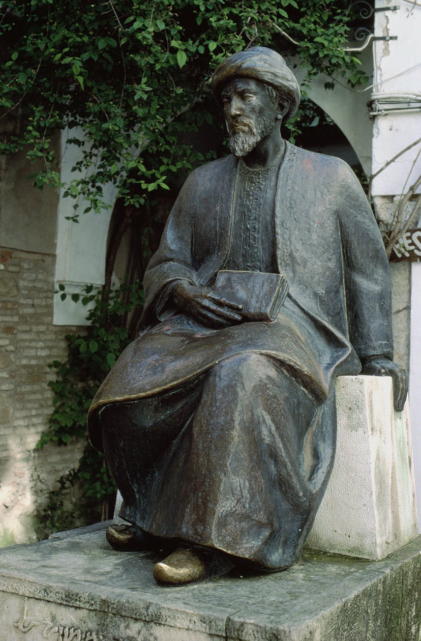 摩西迈蒙尼德的雕像（1135-1204） 作者 西班牙语学校