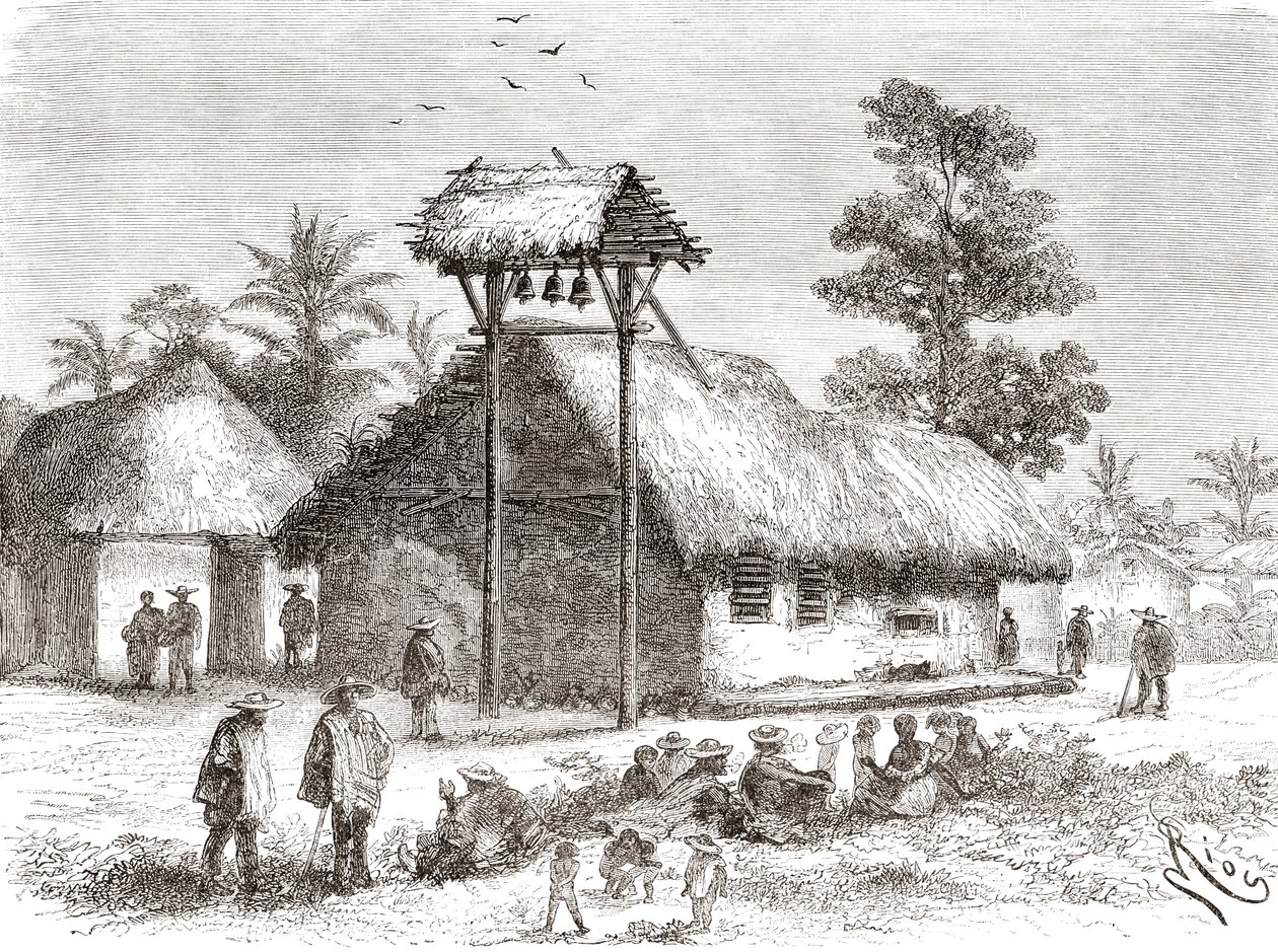 大教堂，Los Llanos，委内瑞拉 作者 西班牙语学校