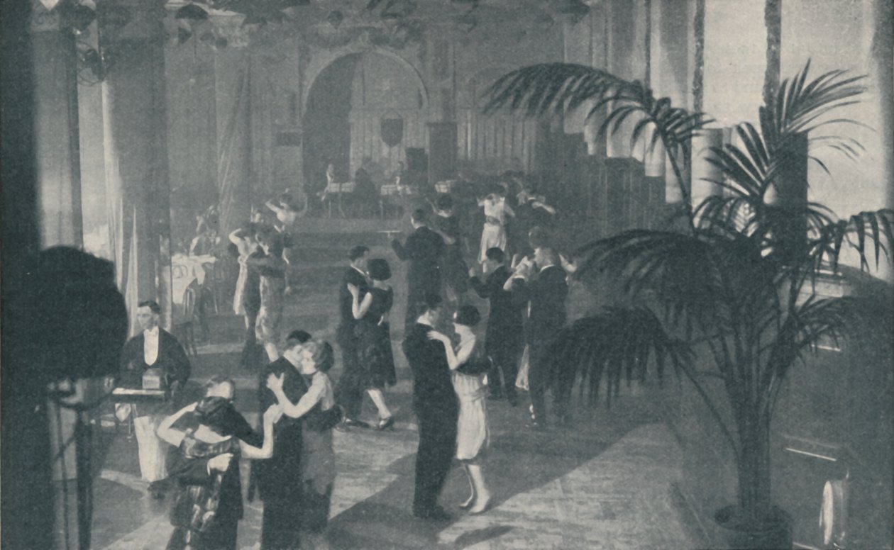 地下欢乐厅的舞蹈，歌曲和晚餐，c1935年 作者 体育与一般