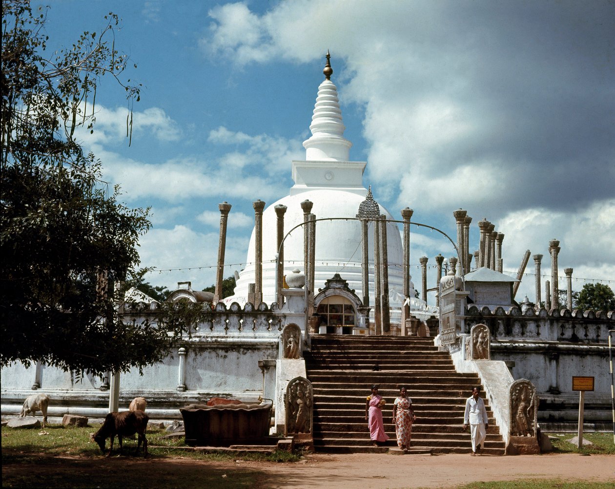 Thuparamaya dagoba景观 作者 斯里兰卡学校