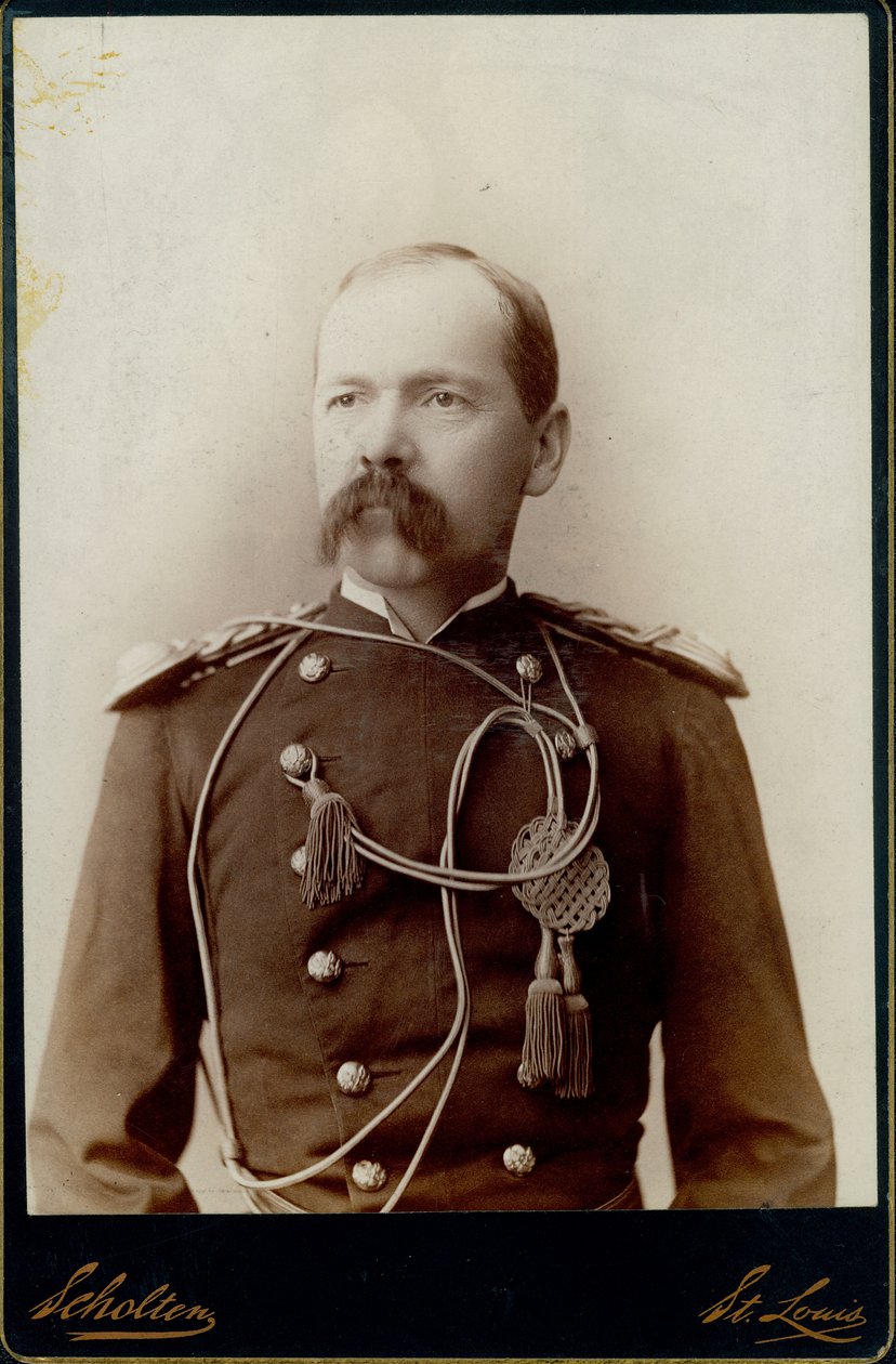 Louis H. Rucker，美国陆军上尉 作者 圣路易斯舒尔滕