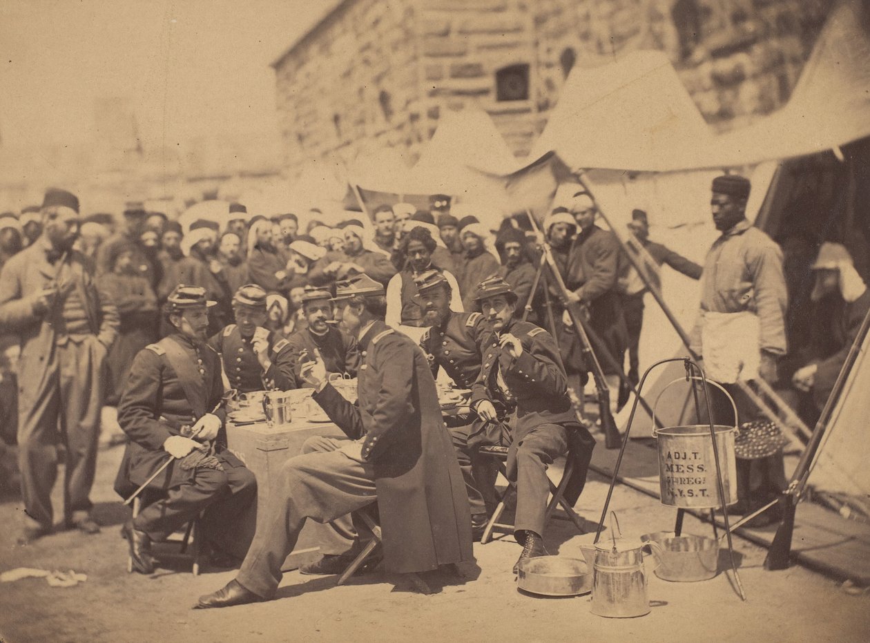 杜里亚苏维埃，斯凯勒堡副官室，1861年5月18日。 作者 史黛西