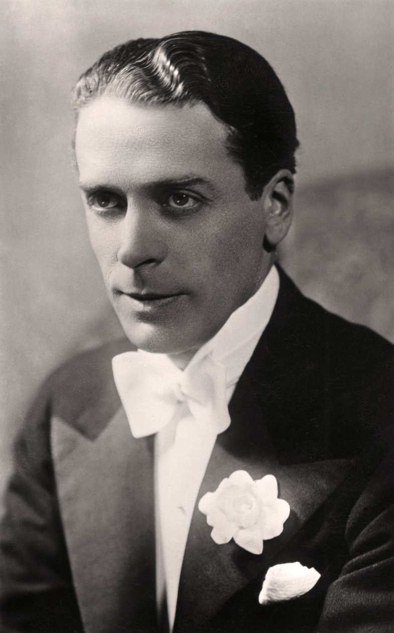杰克·布坎南（Jack Buchanan）1891-1957年，苏格兰演员，二十世纪初。 作者 舞台摄影公司