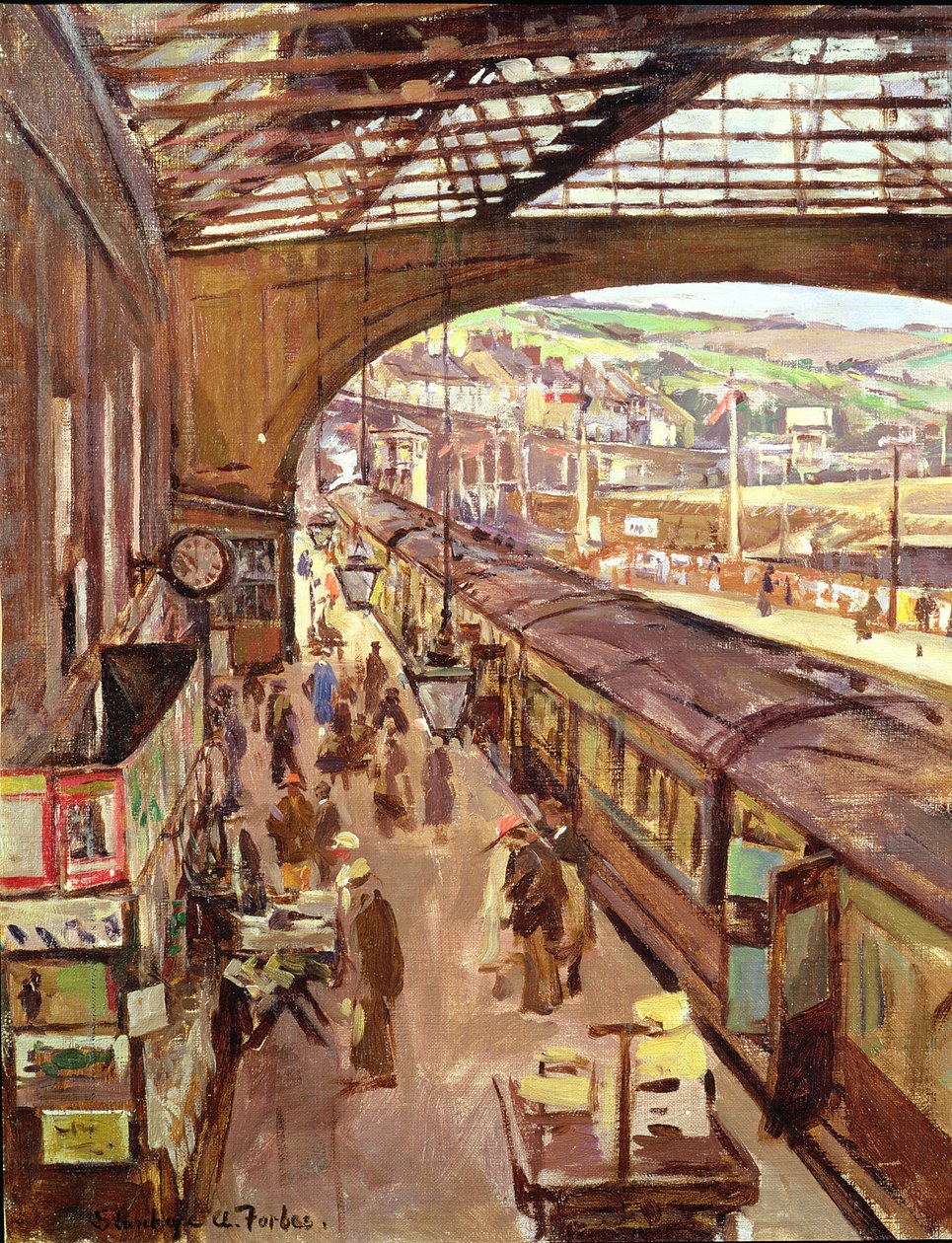 彭赞斯：火车站 作者 斯坦霍普·亚历山大·福布斯