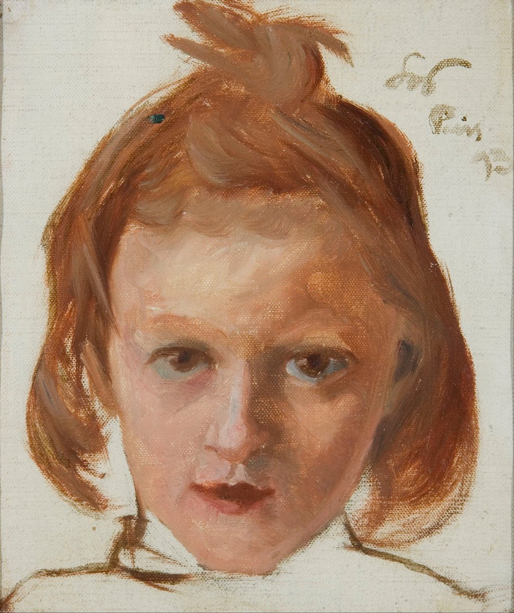 女孩的头 作者 StanisławWyspiański
