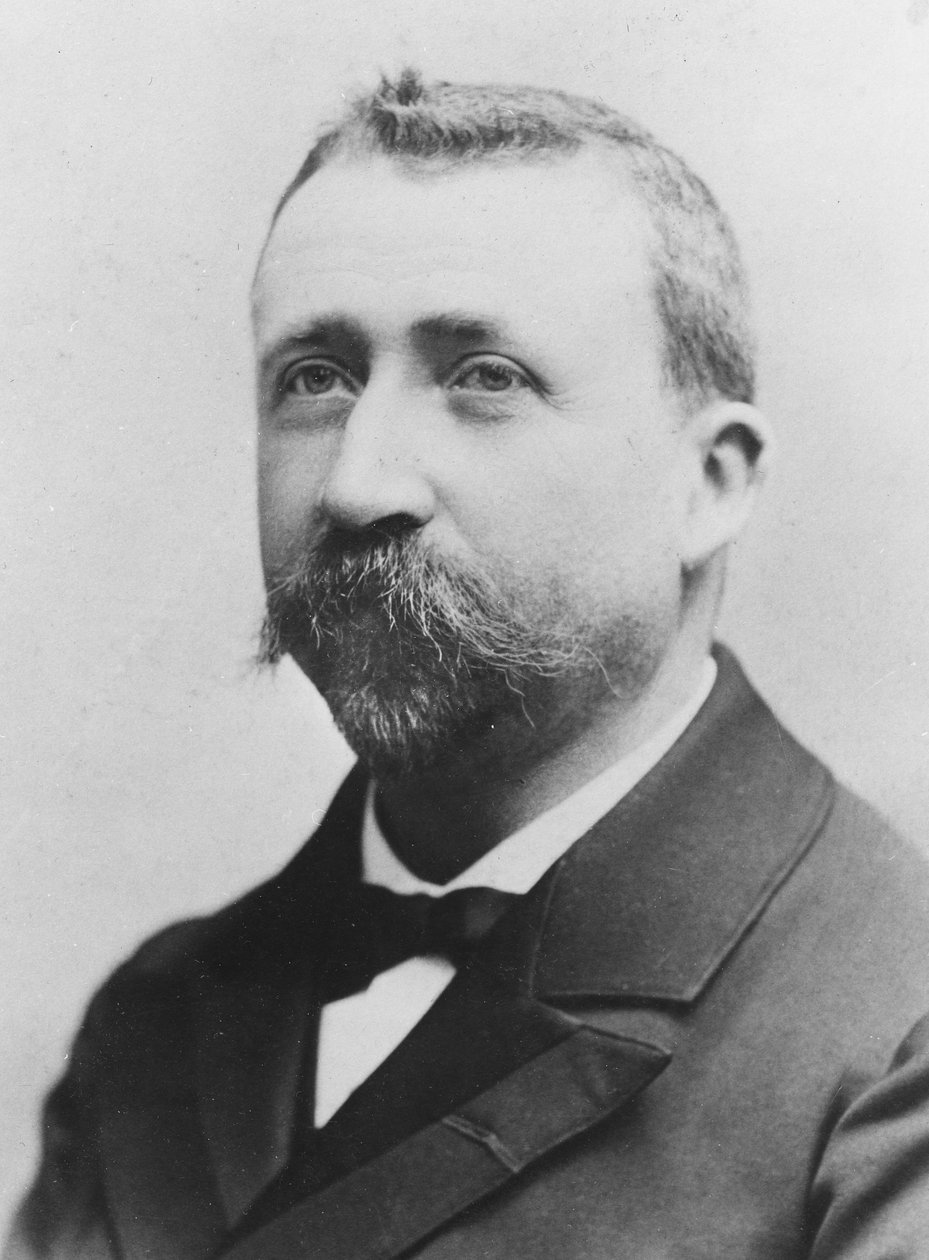 Edouard Jean-Baptiste Goursat的肖像 作者 斯坦尼斯劳斯·瓦勒里
