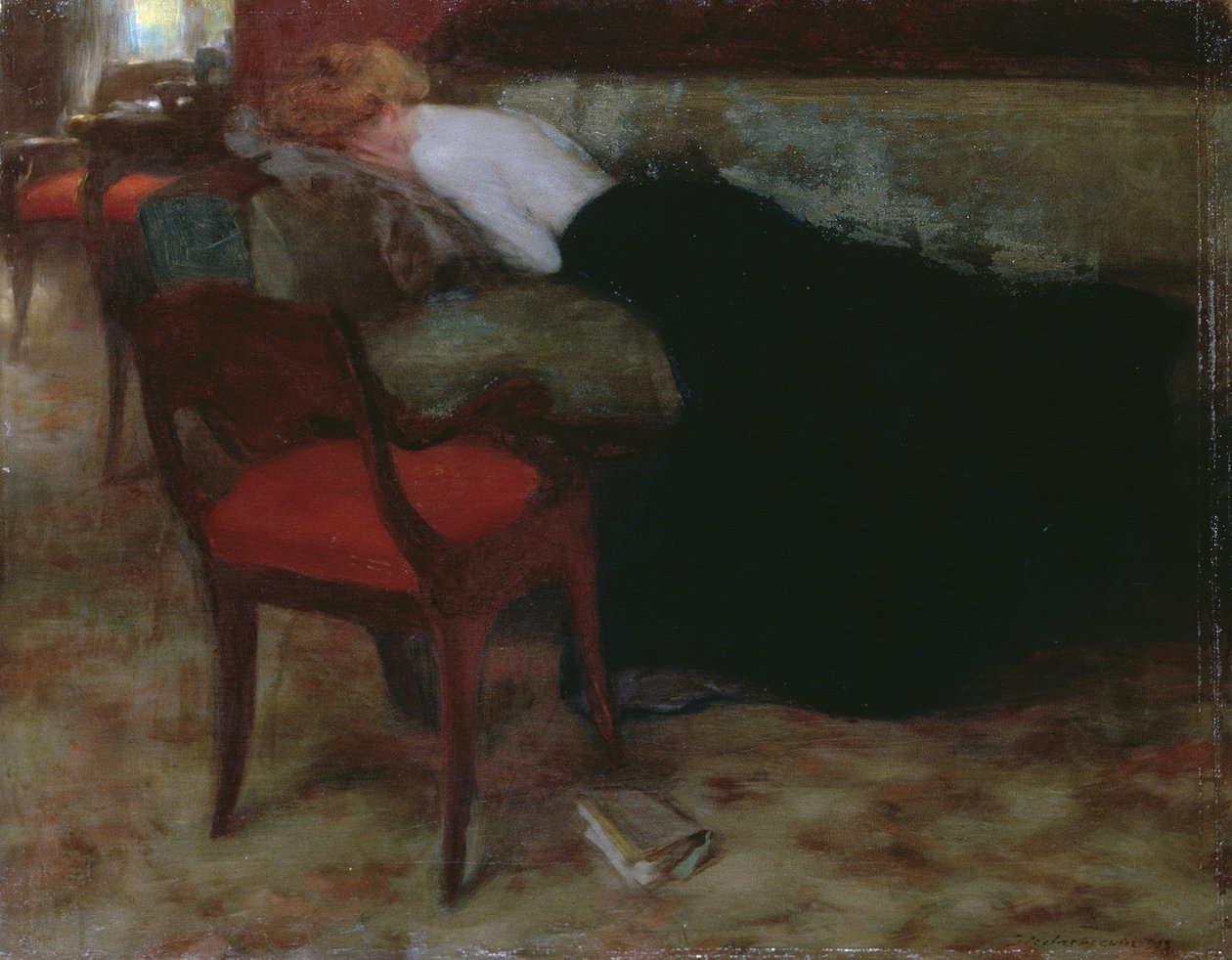 绝望，1903年 作者 斯坦尼斯瓦夫·布赫兹（Stanislaw Bohusz Siestrzencewicz）
