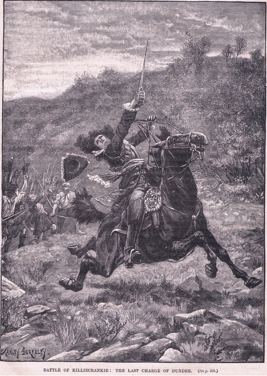 Killiecrankie之战：Dundee公元1689年的最后一次指控 作者 斯坦利伯克利