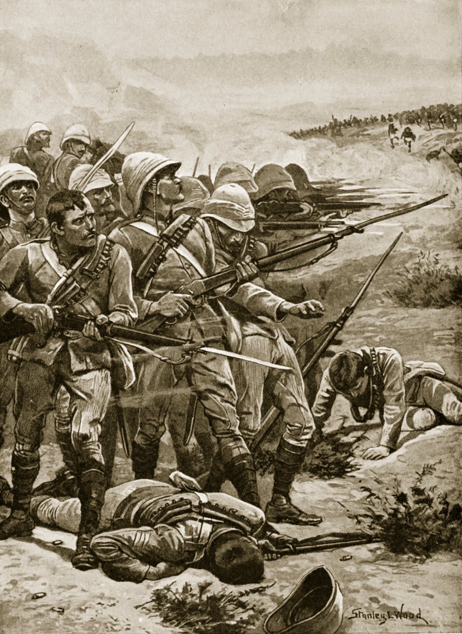1885年1月19日阿布克鲁广场 作者 斯坦利·伍德