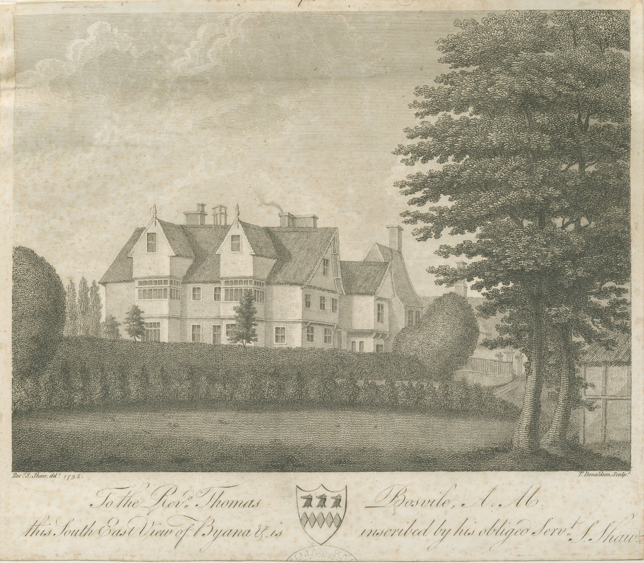 Eccleshall-Biana Hall：雕刻 作者 斯蒂宾肖
