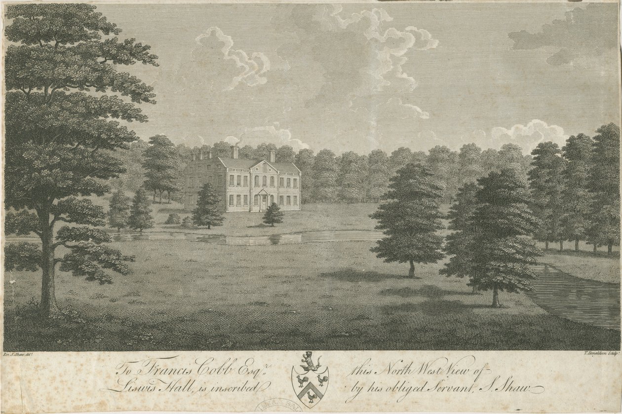 Lysways Hall：雕刻，nd [1762-1802]（印刷） 作者 斯蒂宾肖