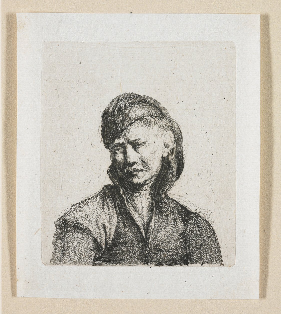 哥萨克人半身像 作者 Stefan Juliusz Norblin de la Gourdaine